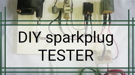 DIY Spark Plug Tesing に対する画像結果