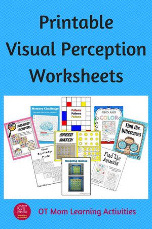 Visual Memory Preschool Worksheets に対する画像結果