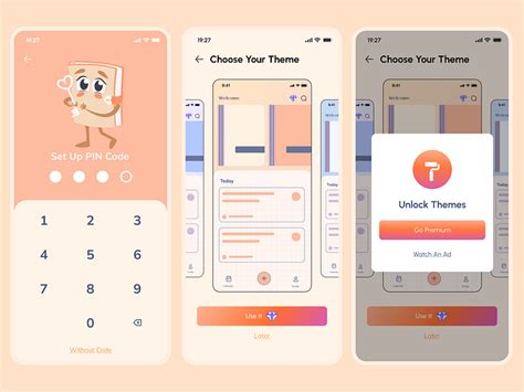 Image result for Design Mobile UI/UX Diary Notes