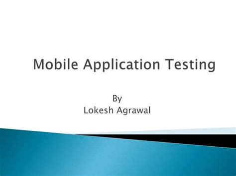 Image result for Mobile Application Testing PPT
