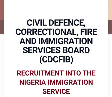 Nigeria Immigration Service Recruitment के लिए छवि परिणाम
