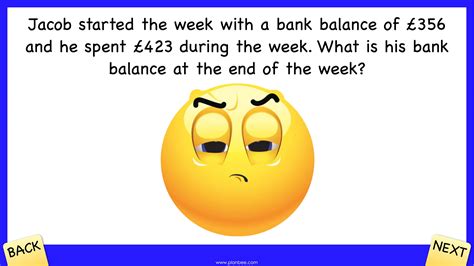 Negative Numbers Year 5 Worksheet に対する画像結果