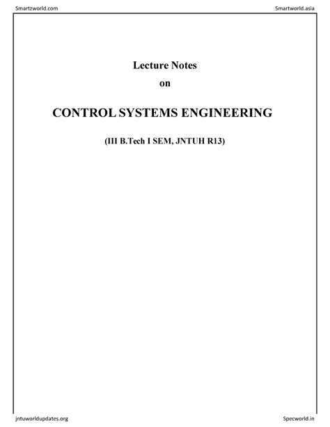 Image result for Control System Notes