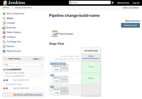 Toradh íomhá ar Jenkins Build Monitor View