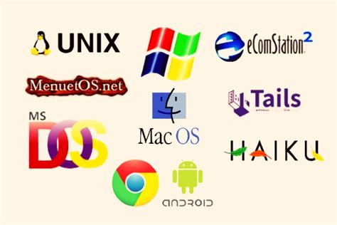 Image result for Operating System Types in Computer Chart