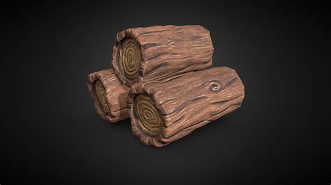 Toradh íomhá ar Stylized Tree Log
