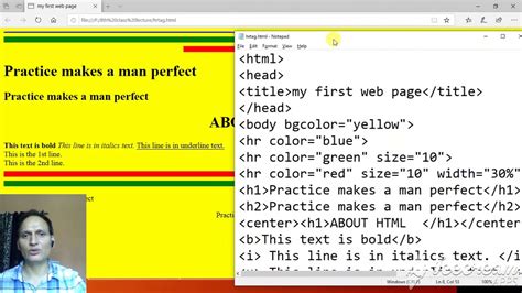 Image result for HTML Tag 8th Std