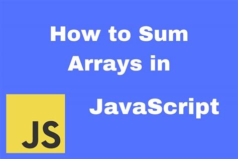 Find Sum of Row in 2D Array in JavaScript に対する画像結果
