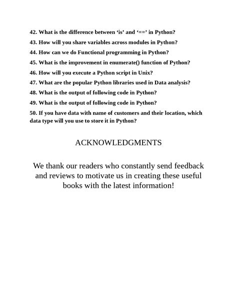 Python Interview Questions Book に対する画像結果