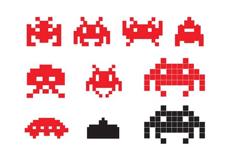 Image result for Space Invaders Sprite Sheet