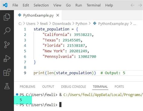 Image result for Length of Dictionary Python