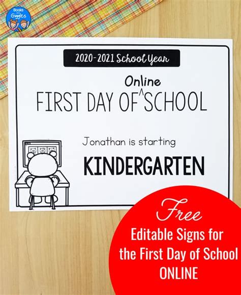 Image result for Free First Day of Remote Learning Signs