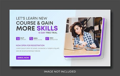 HTML Course Banner に対する画像結果