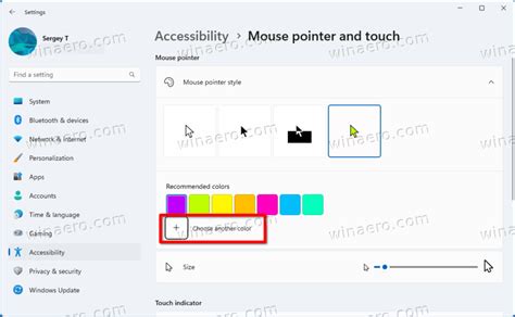 Image result for Change Pointer Color Windows 11
