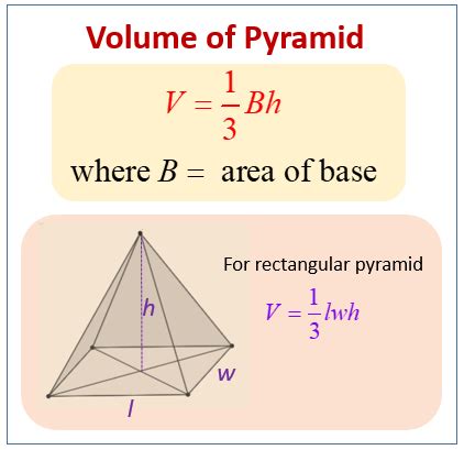 Image result for Irregular Pyramid Volume