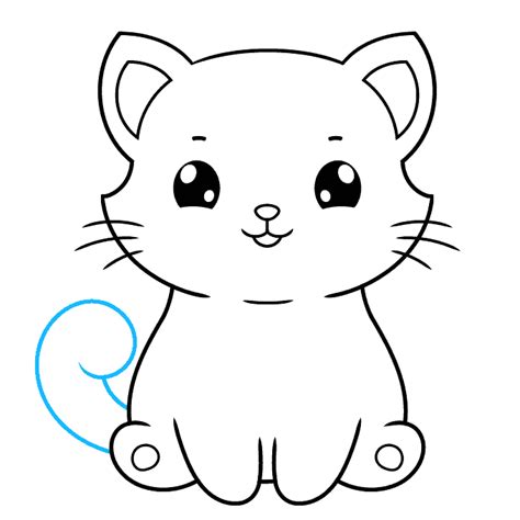 Afbeeldingsresultaten voor How to Draw Cute Cartoon Cats