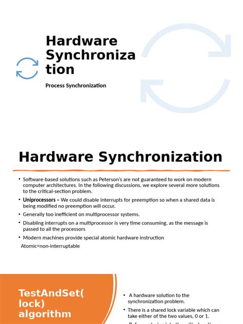Synchronization Hardware in OS に対する画像結果