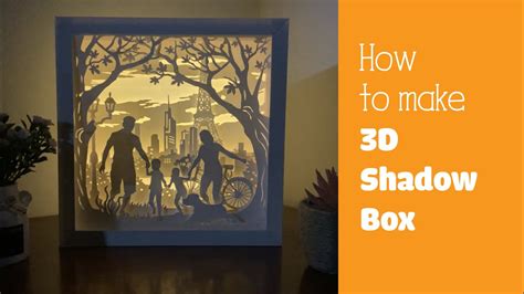 Toradh íomhá ar How to Make a Shadow Box with Lights