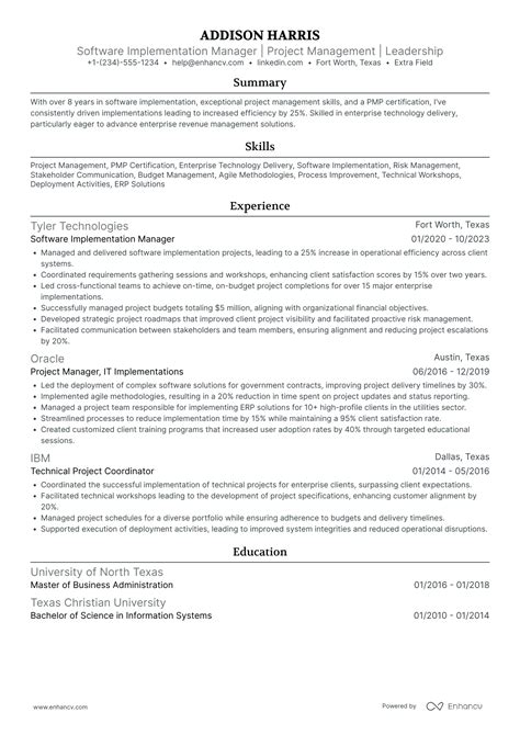 Image result for Work Implementation in Resume