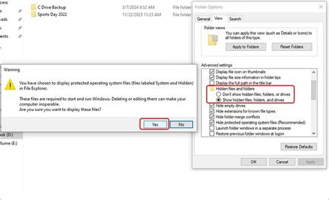 Image result for Hide Protected Operating System Files