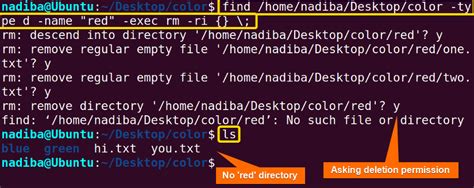 Afbeeldingsresultaten voor Delete Directory Linux