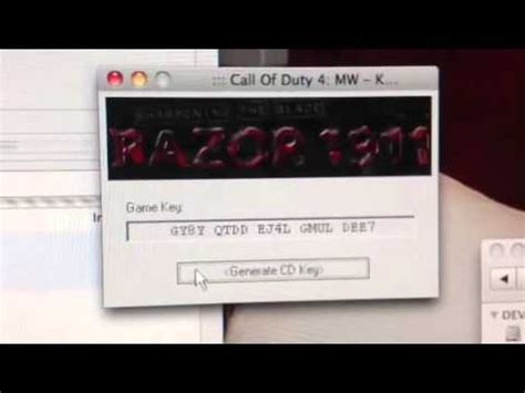 Image result for Cod 4 Multiplay Original Key Code