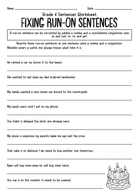 Image result for Grammar Correction Worksheets 3rd Grade