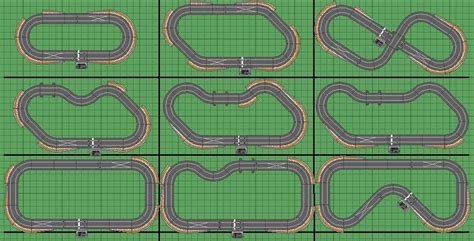Image result for Scalextric Track Layout Plans