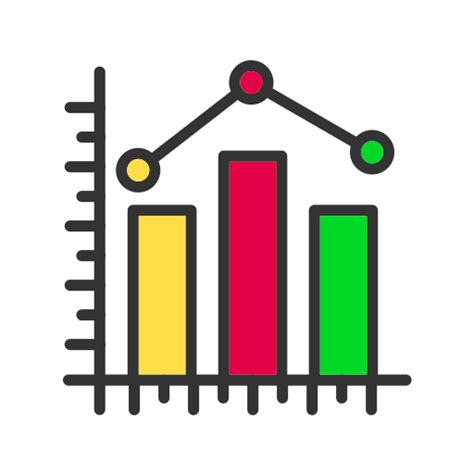 Image result for Line Graph Icon Word