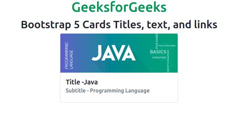Div Class Bootstrap 5 માટે ઇમેજ પરિણામ