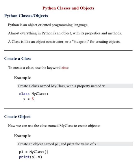 Afbeeldingsresultaten voor Classes and Objects in Python Question Worksheet