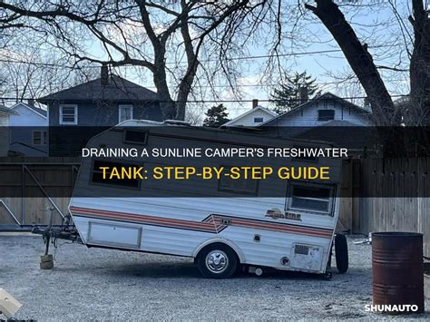 How to Drain a Fresh Water Tank On an RV に対する画像結果