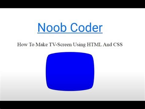 Image result for HTML TV Layout