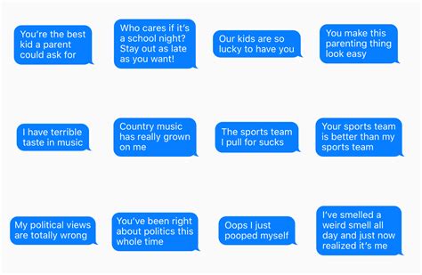 Toradh íomhá ar iPhone Text Message Bubble