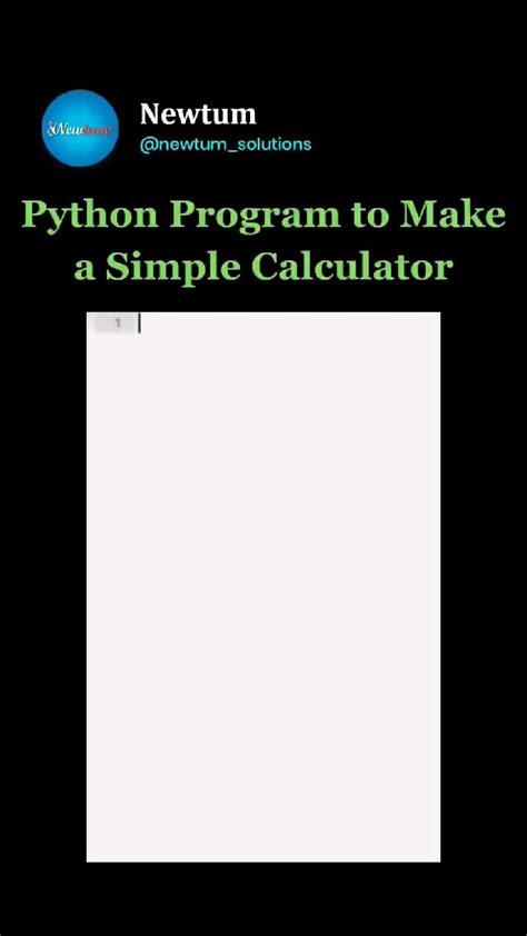 Toradh íomhá ar Simple Calculator in Python