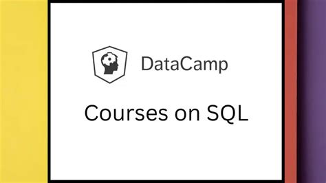 Toradh íomhá ar Content of SQL Course