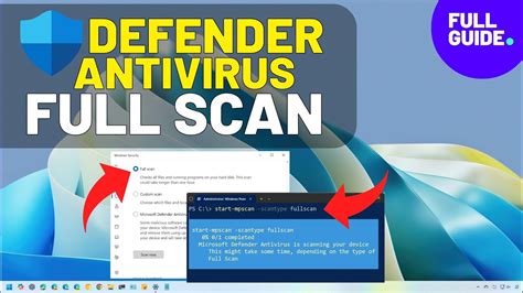 Microsoft Windows Software to Scan Virus Using Run Command に対する画像結果