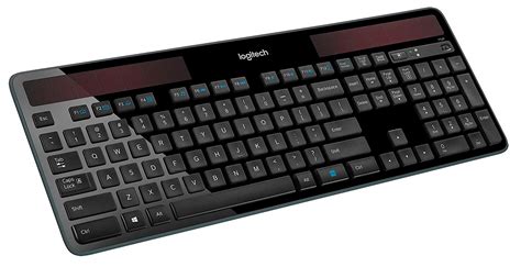 Logitech K750 Wireless Solar Keyboard for Windows 2.4GHz Wireless ...