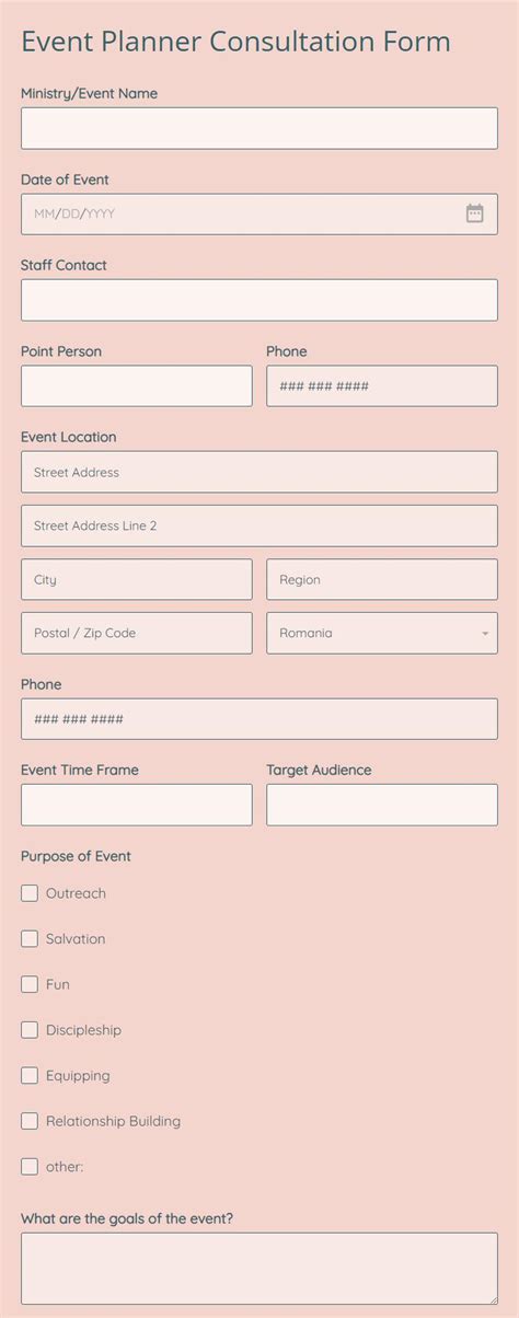 Afbeeldingsresultaten voor Event Intake Form