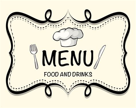 Image result for Menu Card Sign