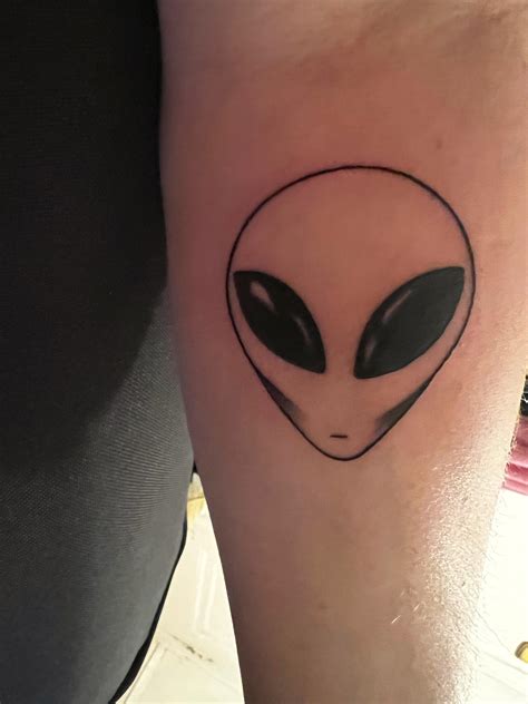 Image result for Alien Face Tattoo