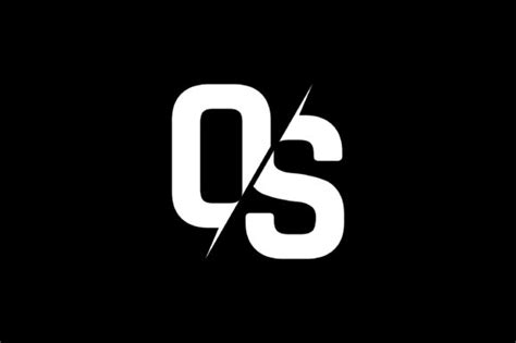 Monogram OS Logo Design Graphic by Greenlines Studios · Creative Fabrica
