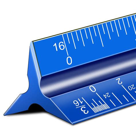 Image result for How to Read a Engineer Scale Ruler