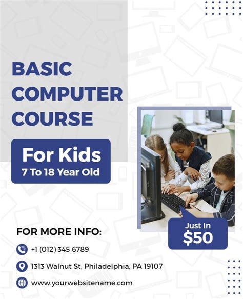 Image result for Computer Basics Flyer