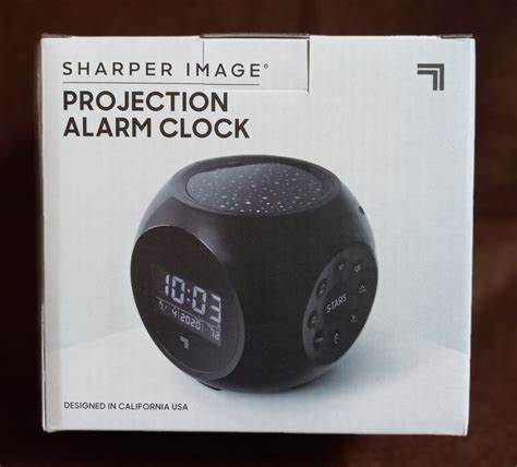 Toradh íomhá ar Sharper Image Weather Clock Projection