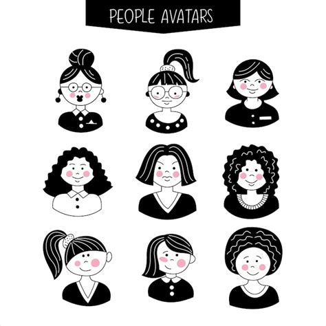 Image result for Free Printable Female Avatars