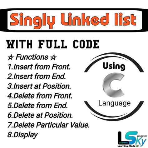 Image result for Singly Linked List Code