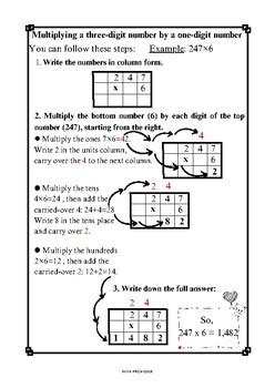 Image result for Guide On How to Multiply Step by Step