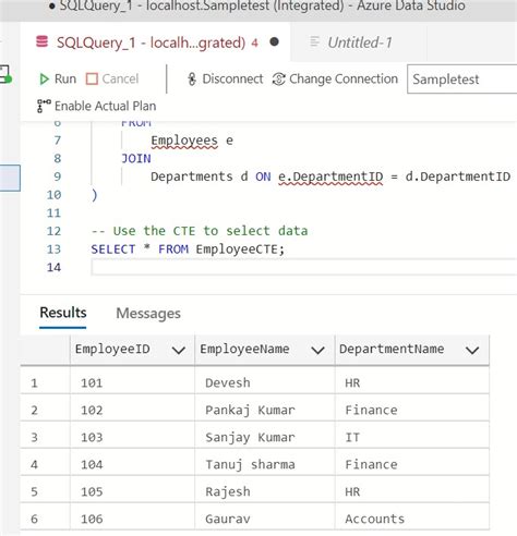 Image result for SQL Format for CTE vs Main Query