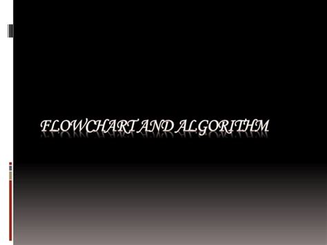 Ppt On Algorithm and Flowchart に対する画像結果